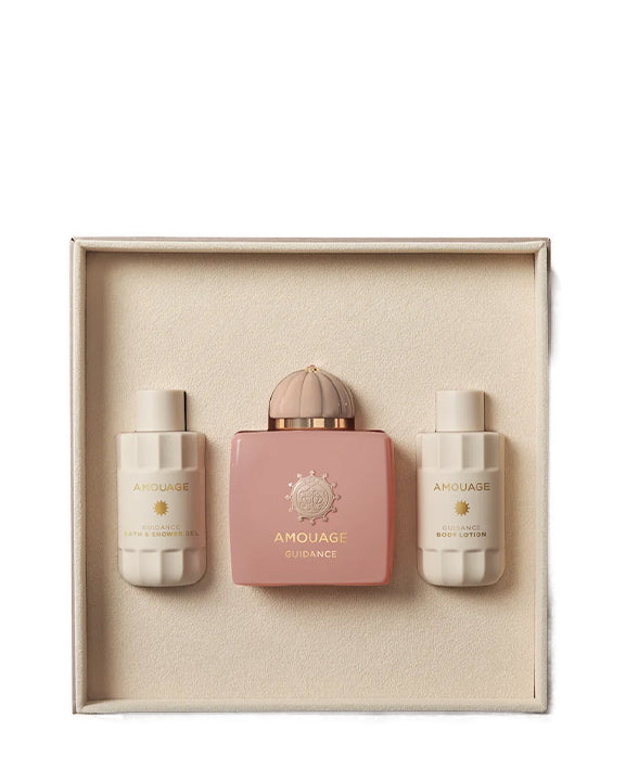 Amouage Gift Set Guidance 100ml EDP + Body Lotion 60ml + Shower Gel 60ml