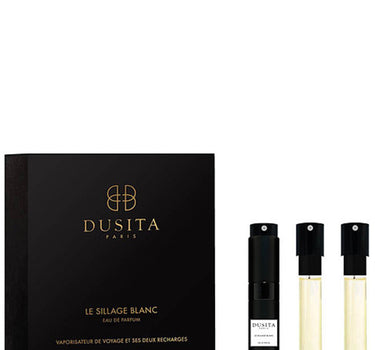 Dusita Le Sillage Blanc Flacon Vaporisateur de Voyage 7,5 ml + 2 Recharges