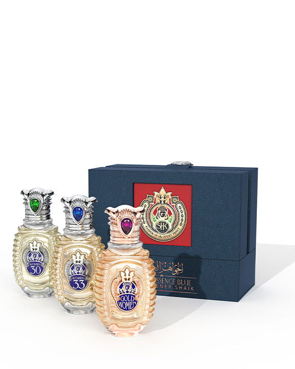 Parfum Shaik de créateur pour femme, 3x30ml
